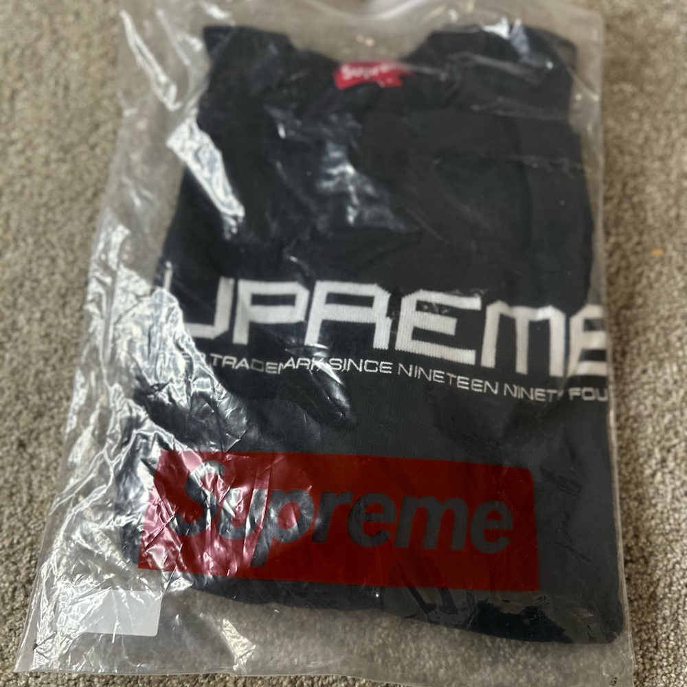 Brand New Supreme Split Logo Pullover - image 1